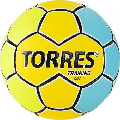 Мяч гандбольный Torres Training арт. H32151, р.1, желто-голубой