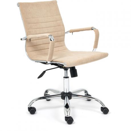 Компьютерное кресло TetChair Urban-low флок, бежевый 7