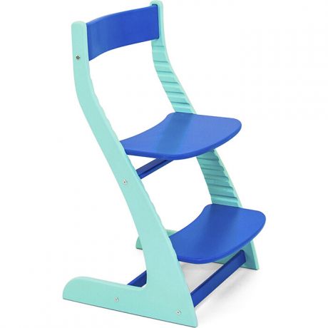 Бельмарко Детский растущий регулируемый стул Усура мятно-синий