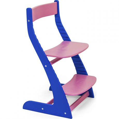 Бельмарко Детский растущий регулируемый стул Усура синий-лаванда