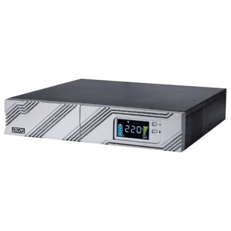 ИБП PowerCom Smart King RT SRT-2000A LCD 1800Вт 2000ВА черный