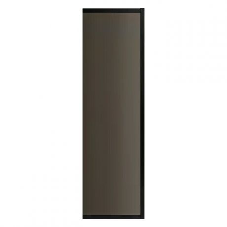 Боковая стенка Vincea Garda 90х190 профиль черный, стекло тонированное (VSG-1G900CGB)