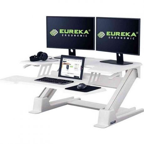 Подставка на компьютерный стол для работы стоя Eureka ERK-CV-PRO36W