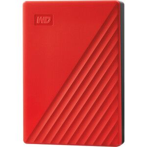 Внешний жесткий диск Western Digital WDBPKJ0040BRD-WESN (4Tb/2.5"/USB 3.0) красный