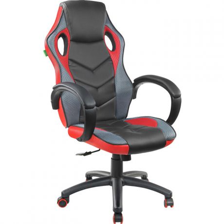 Кресло Riva Chair RCH 9381H черный/красный