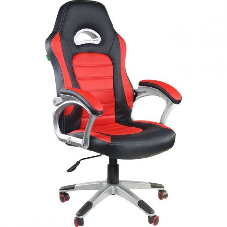 Кресло Riva Chair RCH 9167H черный/красный