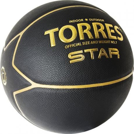 Мяч баскетбольный Torres Star B32317, р.7