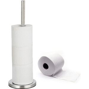 Держатель для туалетной бумаги Tatkraft CAROL напольный для 4 рулонов (10314)