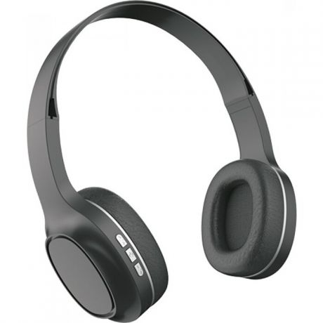 Наушники Perfeo PRIME чёрные, наушники полноразмерные беспроводные с микрофоном, MP3 плеером (PF-A4311)