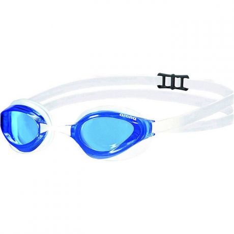 Очки для плавания Arena Python арт. 1E762811, голубые линзы, белая оправа