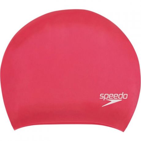 Шапочка для плавания Speedo Long Hair Cap арт. 8-06168A064, розовый, силикон
