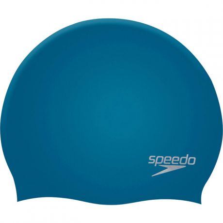 Шапочка для плавания Speedo Plain Molded Silicone Cap арт. 8-709842610, синий, силикон