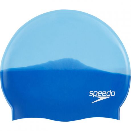 Шапочка для плавания Speedo Multi Color Silicone Cap арт. 8-06169B958, голубой, силикон