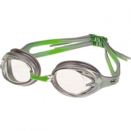 Очки для плавания Fashy Power арт. 4155-13, прозрачныеые. линзы, серая оправа