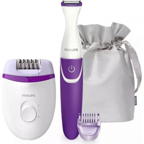 Эпилятор Philips BRP505/00 Satinelle Essential white/purple