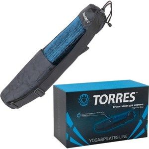 Сумка для йоги Torres (арт. YL11009), размер 68,5х22,5 см, цвет: черный