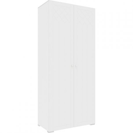 Шкаф комбинированный с 2 дверьми Это мебель Бискотти ПМ-332.22 исп.1 белый