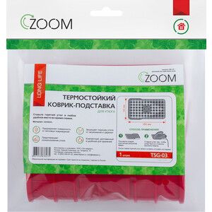 Термостойкий коврик для утюга Zoom 260х140 мм (TSG-03)