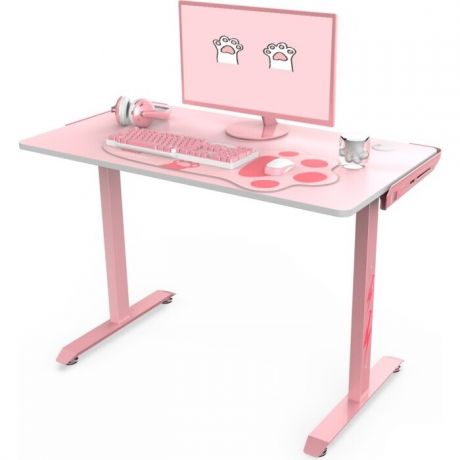 Компьютерный стол для геймеров Eureka I1-S pink