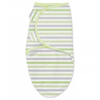 Конверт на липучке Summer Infant Swaddleme Stripes, S-M, цвет: многоцветный