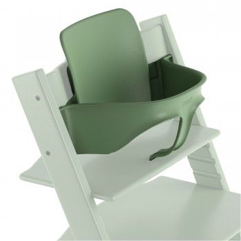 Пластиковая вставка Stokke Baby Set для стульчика Tripp Trapp Moss Green, зеленый