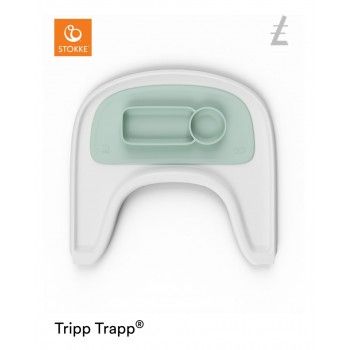 Подложка под столовые приборы для подноса Tray Stokke Tripp Trapp EZPZ Soft Mint, мятный