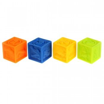 Кубики для купания Играем вместе, 4 шт.