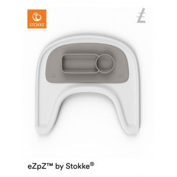 Подложка под столовые приборы для подноса Tray Stokke Tripp Trapp EZPZ, Soft Grey, серый