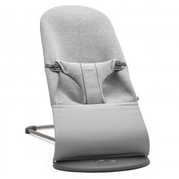 Кресло-шезлонг BabyBjorn Bliss, Light grey, 3D Jersey, светло-серый