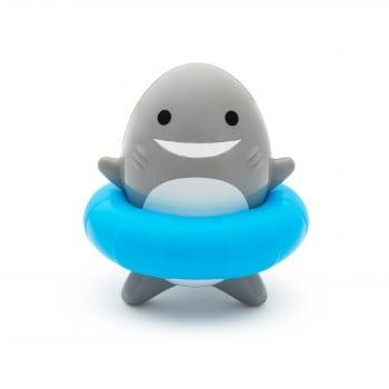 Игрушка для ванны Munchkin "Акула-волчок", серый