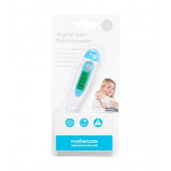 Цифровой термометр-ручка Mothercare, цвет: бело-синий