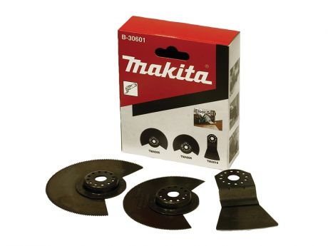 Набор насадок для МФИ Makita по напольным покрытиям, 3 предмета