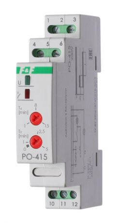 Реле времени ЕВРОАВТОМАТИКА f&f Po-415