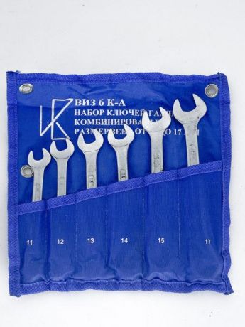 Набор ключей комбинированных Sekira 00-00010984 6шт.
