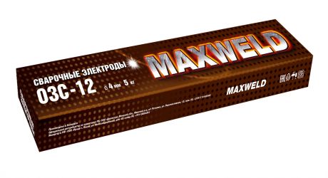 Электроды Maxweld ОЗС-12 4мм 5кг