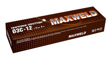 Электроды Maxweld ОЗС-12 3мм 5кг