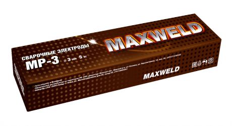 Электроды Maxweld МР-3 3мм 5кг