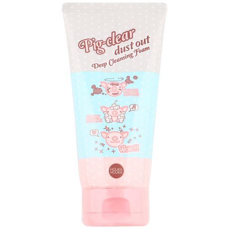 Пенка для лица Holika Holika Pig-clear dust out Deep Cleansing Foam глубоко очищающая 150 мл