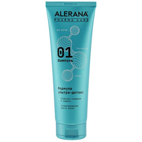 Шампунь для волос Alerana Pharma Care Формула ультра-детокс 260 мл