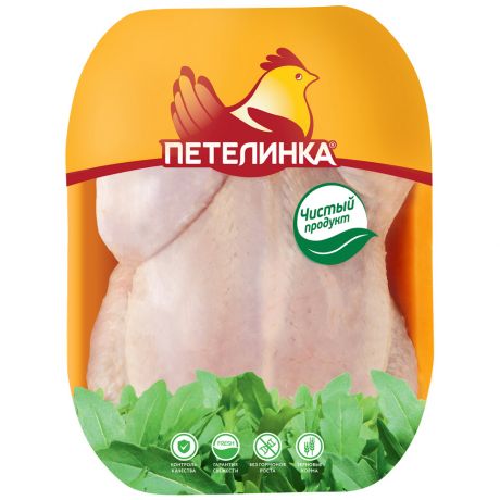 Тушка цыпленка-бройлера Петелинка охлажденная 1.4-1.7 кг