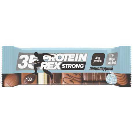 Батончик ProteinRex с высоким содержанием протеина Шоколад 100 г
