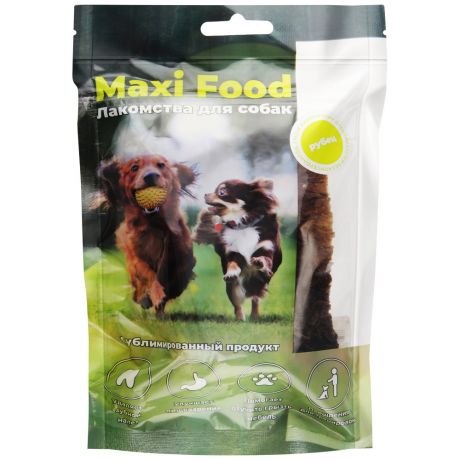 Лакомство Maxi Food рубец говяжий для собак 40 г