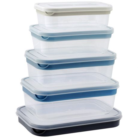 Набор контейнеров для пищевых продуктов Koopman с крышками 5 штук