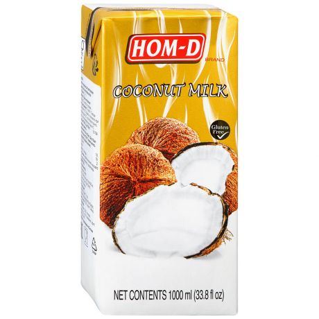 Молоко HOM-D кокосовое 17-19% 1 л