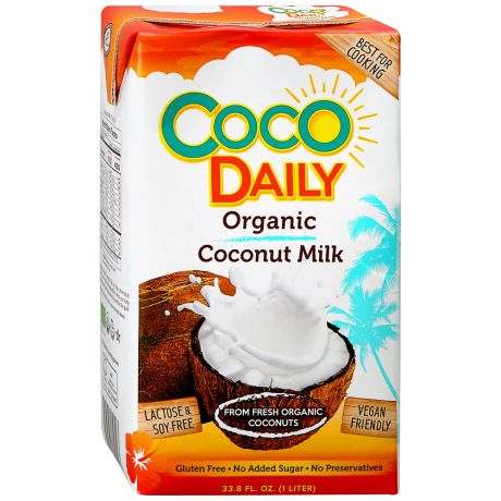 Молоко Coco Daily Кокосовое органическое 1 л