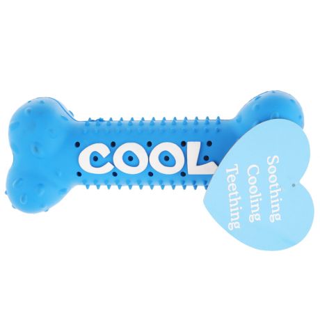Игрушка Rosewood Кость охлаждающая Cool резиновая синяя для собак 14 cм
