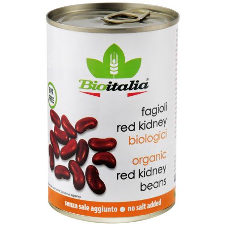 Фасоль Bioitalia Red Kidney красная Био 400 г