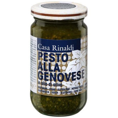 Крем-паста Casa Rinaldi песто Генуя в оливковом масле 180 г