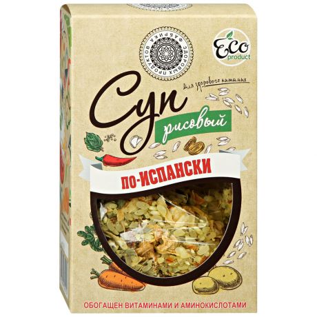 Суп рисовый Фабрика Здоровых Продуктов по-испански 70 г