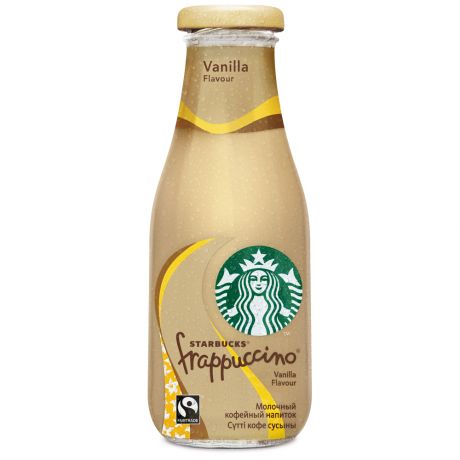 Напиток Starbucks Frappuccino Vanilla молочный кофейный стерилизованный со вкусом ванили 250 мл